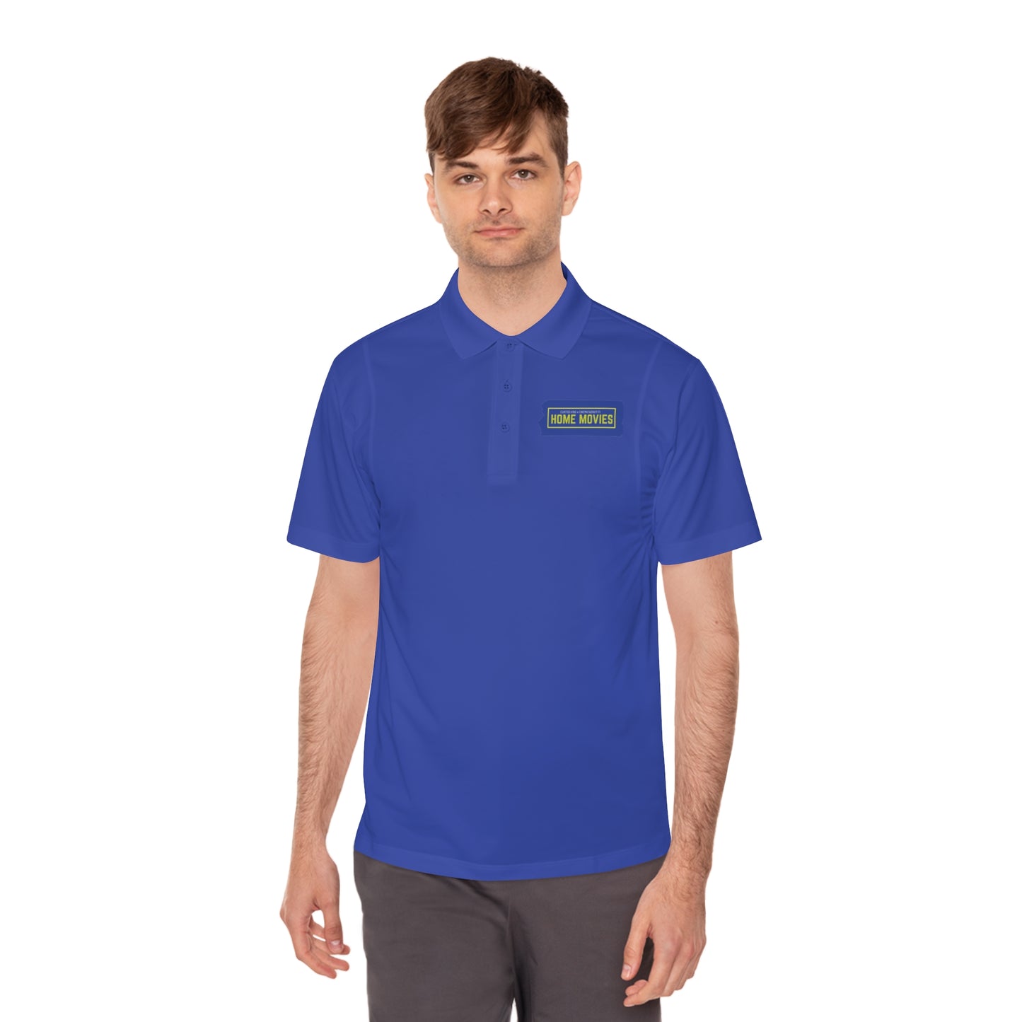 Home Movies Employee - Men's Sport Polo Shirt - Light Mode